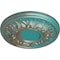 Ekena Millwork Odessa Ceiling Medallion (Fits Canopies up to 2 1/2"), 7 1/2"OD x 1 1/8"P, Copper Green Patina CM07ODCGS - alternate 3